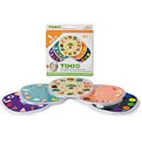 Los mejores  - TIMIO TIMIO-TMD-01 Juego de 5 Discos- Reproductor de música Interactivo para niños (TMD-01)